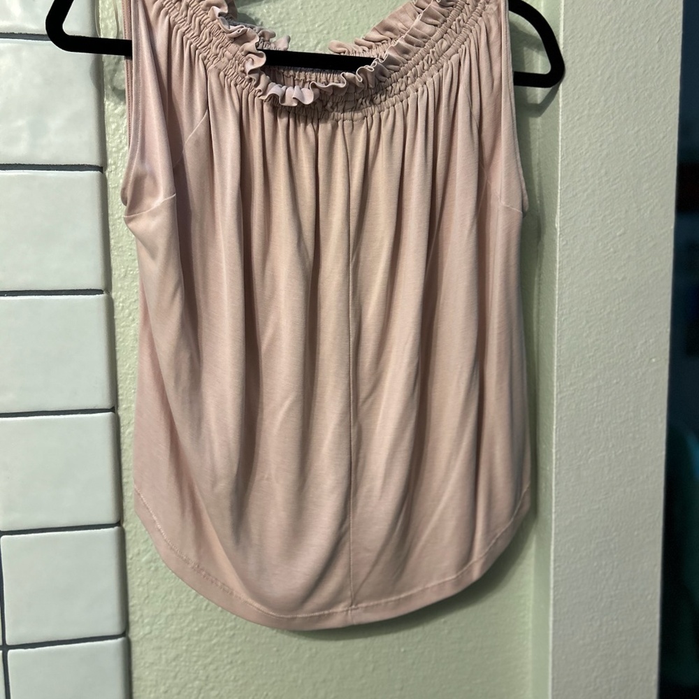 Lucky Brand Ruffle Tank | Size S - Picture 2 of 3